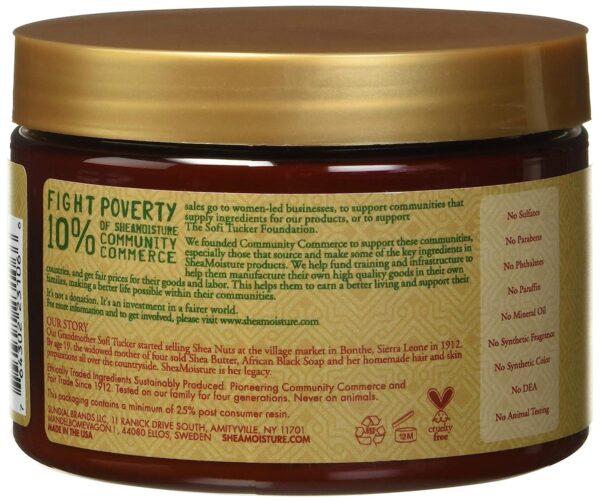 Sheamoisture Manuka Honey &Mafura Oil Intensive Hydration Treatment Masque, 12 Oz - Image 2