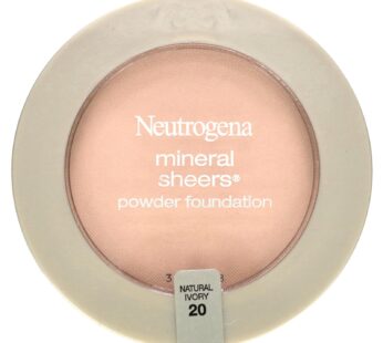 Neutrogena Mineral Sheers Powder Foundation, Natural Ivory 20, 0.34 Ounce