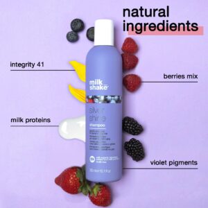 milk_shake Silver Shine Light Purple Shampoo for Blonde Hair - Blonde Toner for Brassy Hair - Image 7