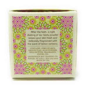 Greenwich Bay Trading Co. Scented Dusting Powder, 4 Ounce, Lemon Verbena - Image 2