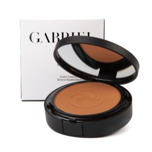 Gabriel Cosmetics Deep Beige Pressed Mineral Powder Foundation, 12 oz - Image 2