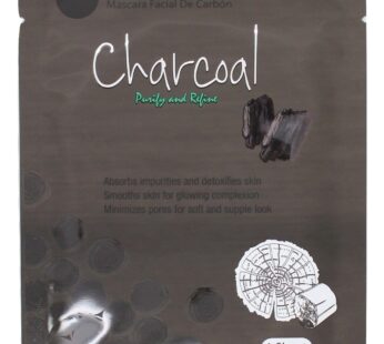 Celavi Essence Facial Mask Paper Sheet Korea Skin Care Moisturizing 12 Pack (Charcoal)