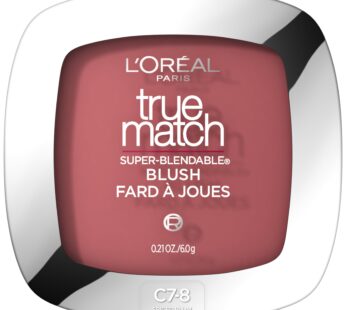 L’Oreal Paris True Match Super-Blendable Blush, Spiced Plum, 0.21 oz.