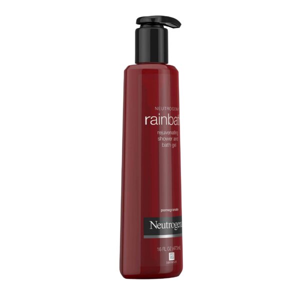 Neutrogena Rainbath Rejuvenating and Cleansing Shower and Bath Gel, Moisturizing Body Wash and Shaving Gel with Clean Rinsing Lather, Pomegranate Scen - Image 2