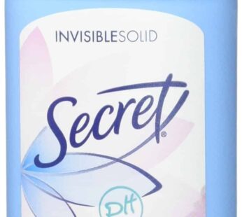 Secret Invisible Solid Antiperspirant Deodorant, Powder, 2.6 Ounce (Pack of 2)