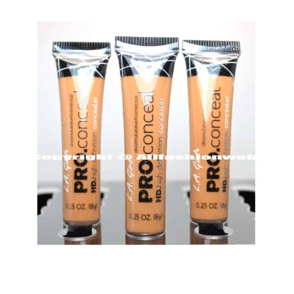 L.A. Girl Pro Concealer x GC983 Fawn HD High Definition Liquid, Assortment, 0.75 Ounce, (Pack of 3) - Image 5