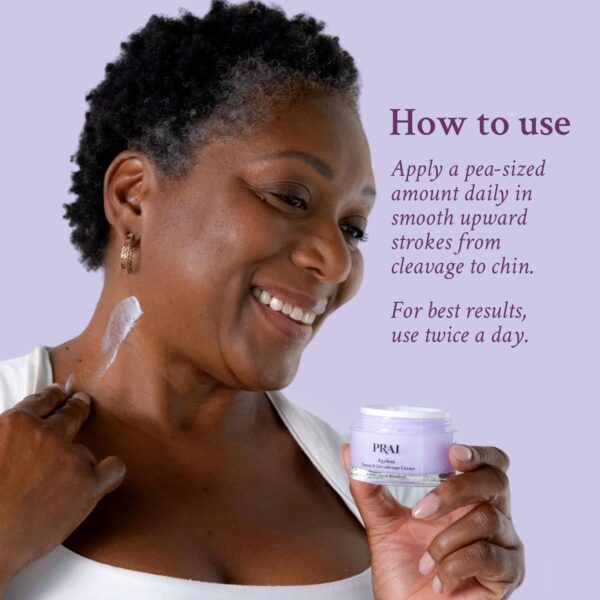 PRAI Neck Creme for Tightening & Firming Beauty | Neck Firming Cream That Boosts Elasticity | Cruelty & Paraben-Free Vegan Neck Tightening Cream | Nec - Image 6
