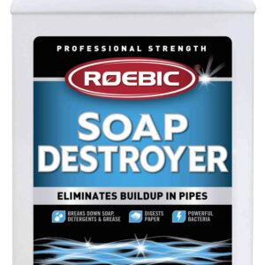 Roebic K-87-SD, Grease And Paper Digester: Exclusive Bacteria Eliminates Buildup in Septic Tank Pipes - 32 Fl Oz (Pack of 1) - Image 1