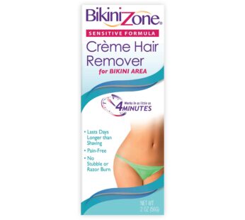 Bikini Zone Cr?me Hair Remover ? Instant Hair Removal for Women ? Depilatory Cream for Sensitive Skin & Delicate Areas ? Lasts Longer than Shaving ? P
