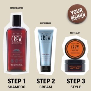 American Crew Men's Hair Styling Cream, Like Hair Gel with Firm Hold with Low Shine, 3.3 Fl Oz - Image 6