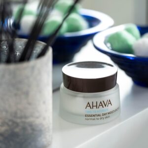 AHAVA Essential Day Moisturizer, Normal to Dry Skin - Essential Daily Hydrating Facial & Neck Cream, Anti-Aging & Smoothing Effect, Enriched with Osmo - Image 7