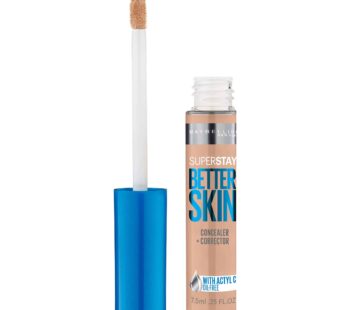 Maybelline New York Superstay Better Skin Concealer, Light/Medium, 0.25 Fluid Ounce