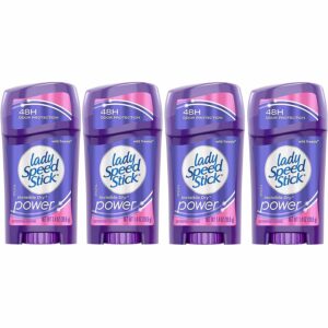 Lady Speed Stick Invisible Dry Antiperspirant & Deodorant, Wild Freesia, 1.4 Ounce (Pack of 4) - Image 1