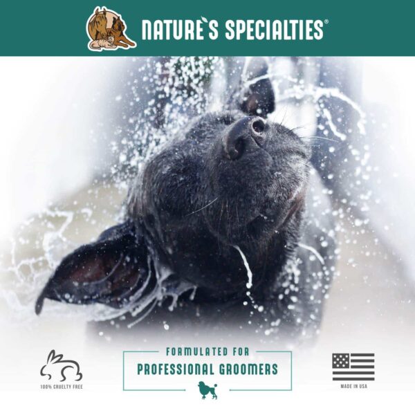 Nature's Specialties Bluing Ultra Concentrated Dog Shampoo for Pets, Makes up to 2 Gallons, Natural Choice for Professional Groomers, Optical Brighten - Image 6