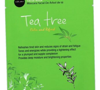 Celavi Essence Facial Mask Paper Sheet Korea Skin Care Moisturizing 12 Pack (Tea Tree)
