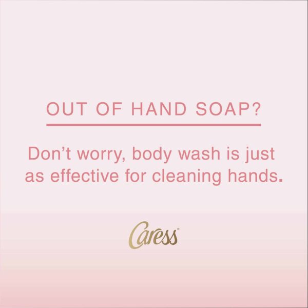 Caress Exfoliating Body Wash for Everyday Use Shea Butter & Brown Sugar 18 oz (Pack of 3) - Image 3