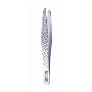 Revlon Eyebrow Hair Removal Tweezer, Men's Series, High Precision Tweezers for Men, 60% Larger Grip, Stainless Steel (Pack of 1) - Image 1