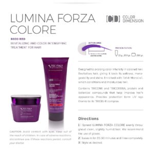 Tec Italy Lumina Forza Colore Rojo/Red - 280 g/9.87 - Image 3