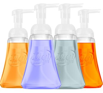Dial Complete Foaming Anti-Bacterial Hand Wash Variety 4-Pack – Assorted Scents. 7.5 Oz Each