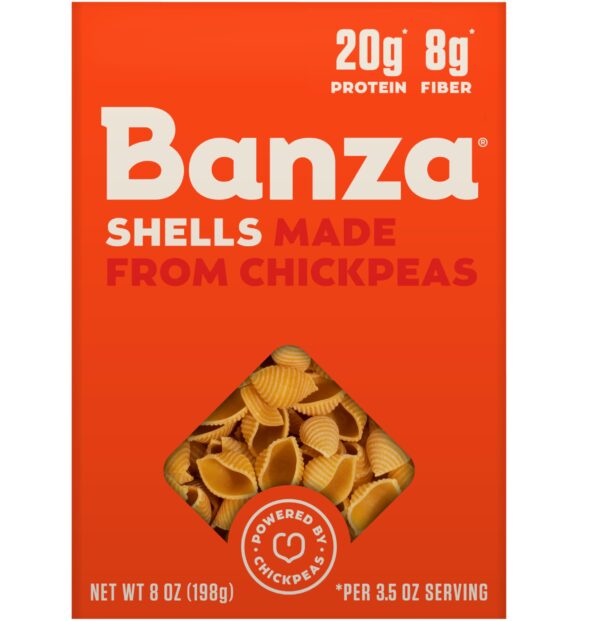 Banza Gluten-Free Chickpea Pasta, Shells 20g Protein | Lower Carb | High Fiber | High Protein | Plant Based Pasta | 8oz (Pack of 6) - Image 7