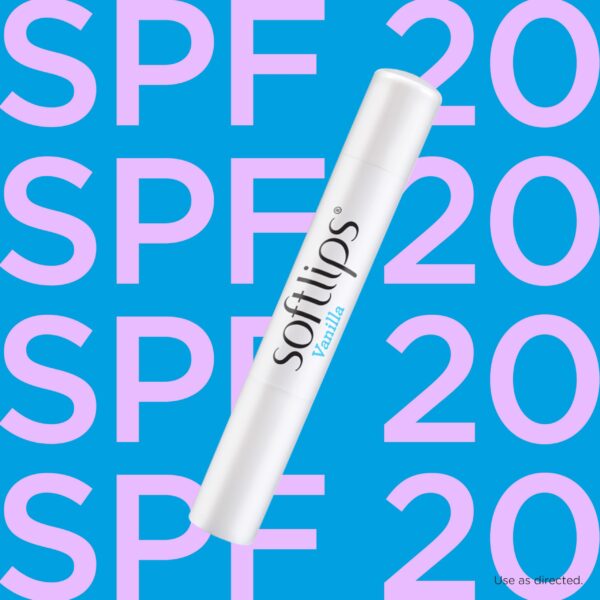 Softlips Lip Protectant SPF 20, Vanilla 2 count (Pack Of 6) - Image 4