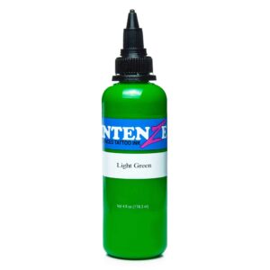 Intenze Light Green Tattoo Ink 4oz - Image 1