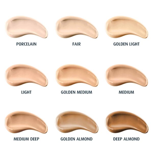 Lune+Aster CC Cream Broad Spectrum SPF 50/PA+++ - Medium - Medium coverage CC Cream with SPF 50 creates a dewy glow - Image 4