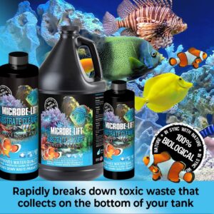 MICROBE-LIFT Professional Gravel & Substrate Cleaner for Freshwater and Saltwater Tanks, 16oz - Image 2