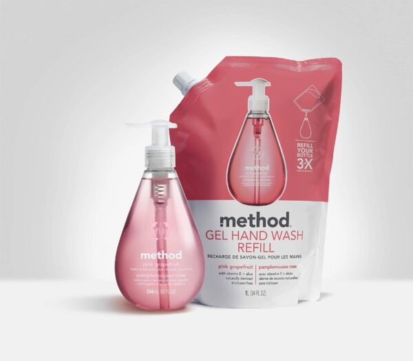 Method Gel Hand Soap Refill, French Lavender, Biodegradable Formula,, 34 Fl Oz (Pack of 1) - Image 7