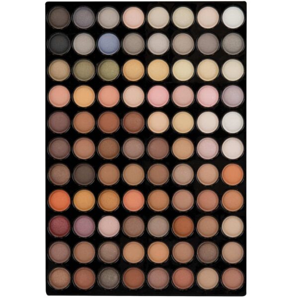 ForPro Professional Collection Bebeautiful Professional Makeup Eyeshadow with Applicators, 88-Color Palette, Warm - Image 3