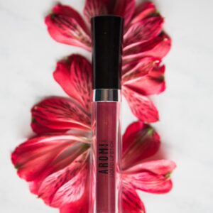 Aromi Maroon Burgundy Liquid Lipstick | Bordeaux Wine Lip Color with Blue Undertones, Vegan, Cruelty-free, Waterproof, Long-lasting (Red Dahlia) - Image 2