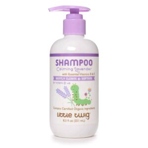 Little Twig Shampoo, Natural Plant Derived Formula, Lavender, 8.5 fl oz - Image 1