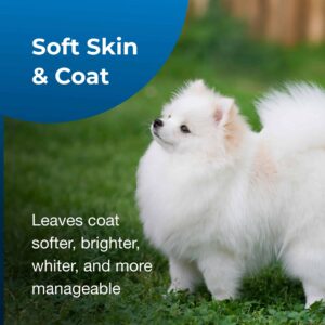 Pet-Ag Fresh ?n Clean Whitening Snowy-Coat Shampoo, Vanilla Scent - 18 oz - Bleach-Free Formula to Correct Yellow Discoloration - Strengthens & Moistu - Image 4