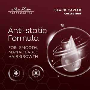 Black Caviar Blonde Hair Mask - Intensive Moisturizing Treatment for blonde, bleached, or Color Treated Hair - Special Antistatic Formula,SLS/Salt Fre - Image 5