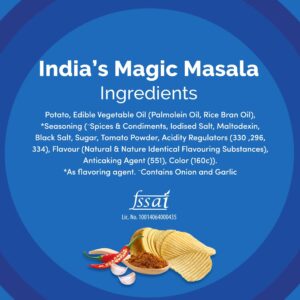 Lays Wafers Magic Masala 52g Pack, India - Image 6