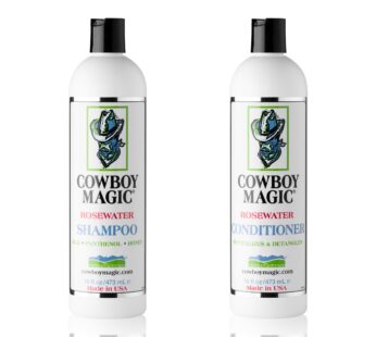 Cowboy Magic Rosewater Shampoo + Conditioner 16 Ounce Each