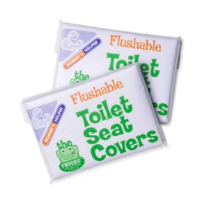 Mommy's Helper Flushable Toilet Seat Covers, White - Image 1