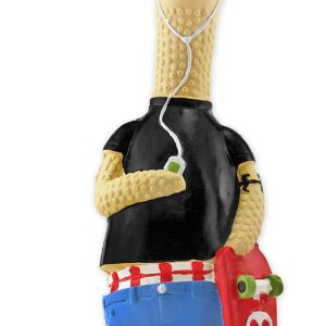 Ruffin' It Tony Mohawk Durable Latex Chicken Dog Toy, Large - Image 1