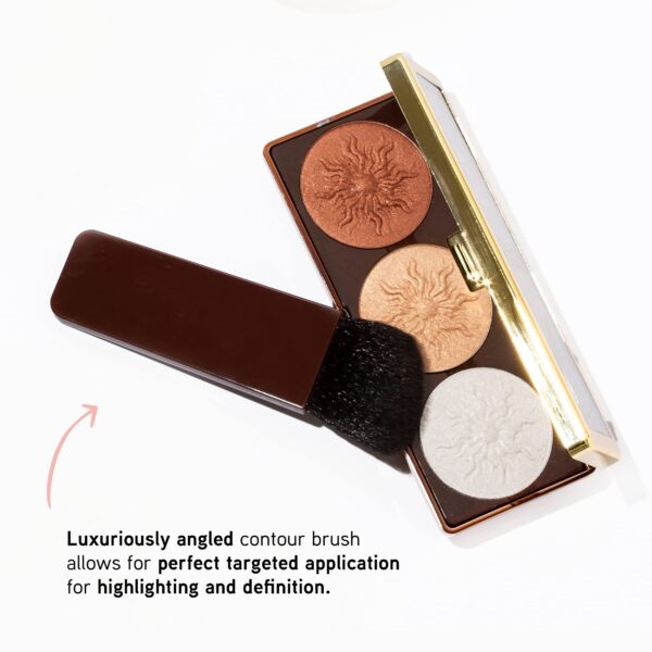 Physicians Formula Highlighter & Contour Powder Palette, Shimmer Strobing,-Fragrance Free, Paraben Free, Gluten Free, Dermatologist Tested - Image 4