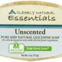Clearly Natural Glycerin Bar Soap, Unscented,4 Ounce (Pack of 6)