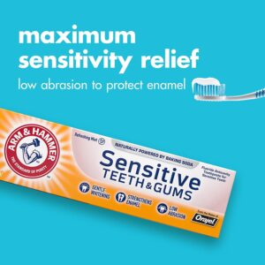 ARM & HAMMER Sensitive Teeth & Gums Toothpaste 4.5 oz (Pack of 5) - Image 4