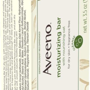 AVEENO Naturals Moisturizing Bar for Dry Skin 3.50 oz (Pack of 12) - Packaging May Vary - Image 6