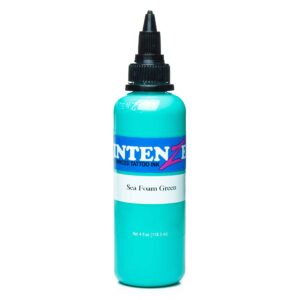 Intenze Seafoam Green Tattoo Ink 4oz - Image 1