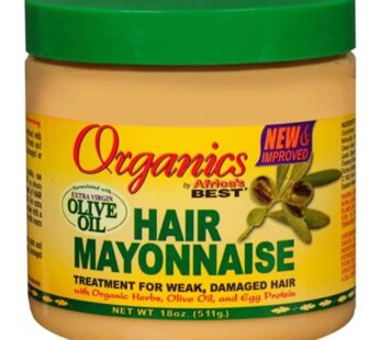 Organics Africa’s Best Organic Hair Mayonnaise, 18 Ounce (Pack of 2)