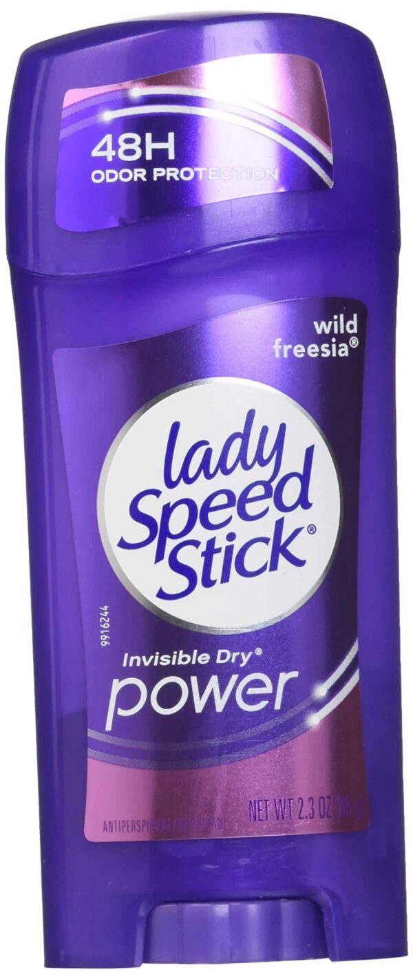 Lady Speed Stick Invisible Dry Antiperspirant & Deodorant, Wild Freesia - 2.3 oz - 2 pk by Lady Speed Stick,2.3 Ounce (Pack of 2)