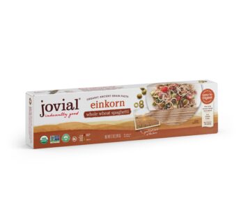 Tropical Traditions Jovial Spaghetti Einkorn Pasta | Organic Whole Grain Spaghetti | Non-GMO | High Protein | Low Carbs | Kosher | Delicious Pasta | M