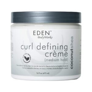 EDEN BodyWorks Coconut Shea Curl Defining Creme |16 oz | Moisturize Protect Against Humidity, Add Shine - Packaging May Vary - Image 1