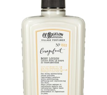 C.O. Bigelow Grapefruit Body Lotion for Women and Men, Village Perfumer Lotion with Olive Oil, Borage Oil, and Aloe Vera Concentrate, 10 fl oz
