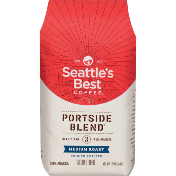 Seattle's Best Ground Blend Coffee, 12-Ounce
