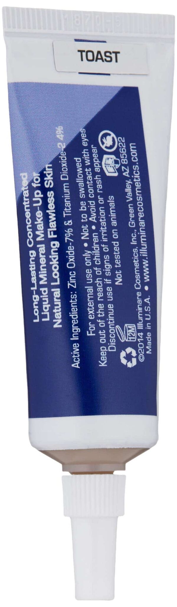 Illuminare Moisturizing Mineral Foundation - Tuscan Toast, 0.5 oz. - Image 2